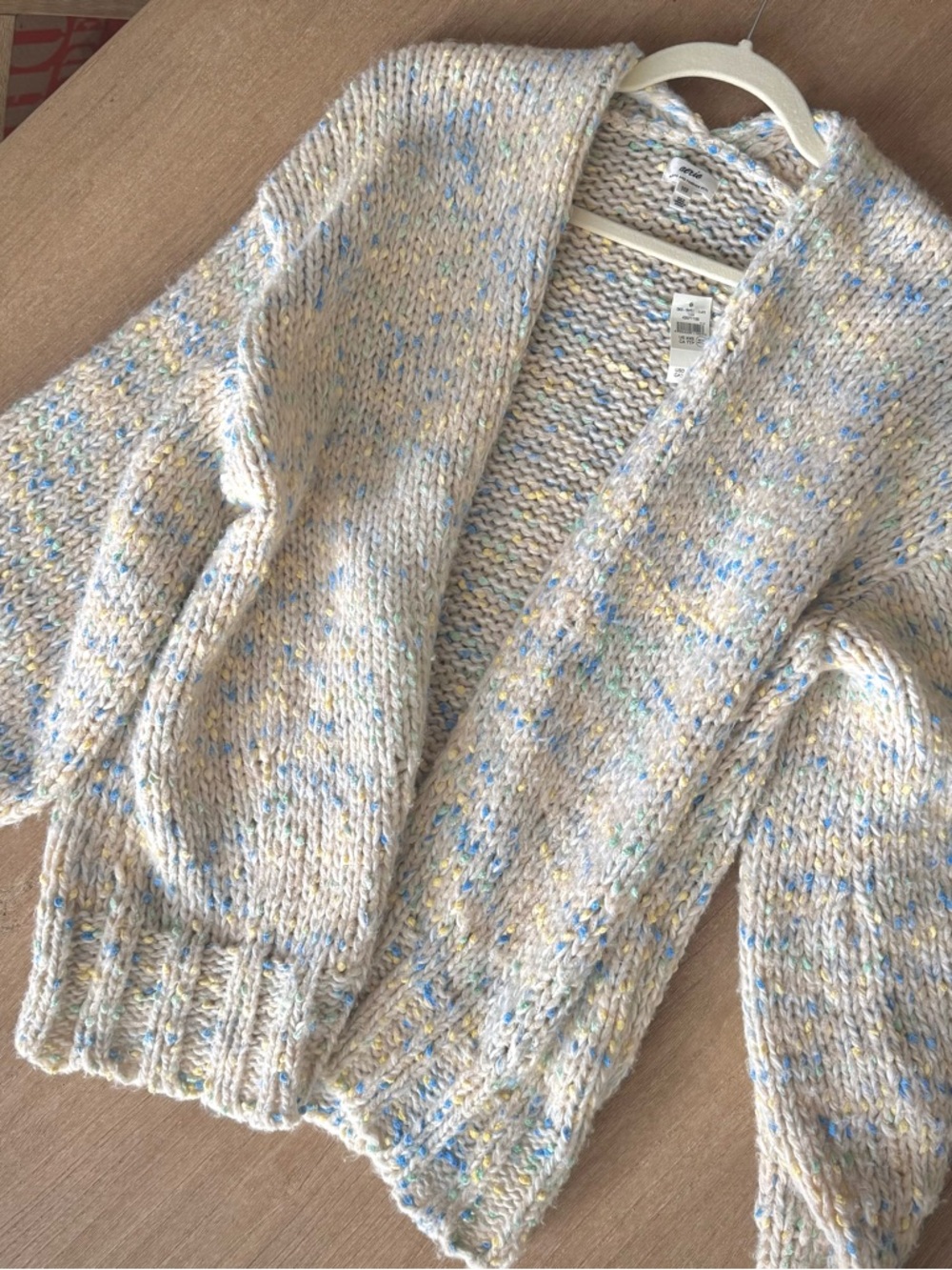 Aerie Oversized Sprinkle Cardigan NWT SIZE XXS. This runs large
